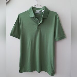 Calvin Klein Men's Green Polo Shirt Size S US